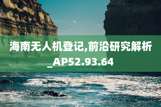 海南无人机登记,前沿研究解析_AP52.93.64