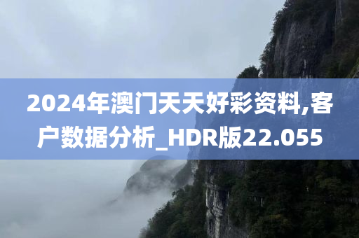 2024年澳门天天好彩资料,客户数据分析_HDR版22.055