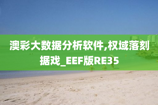 澳彩大数据分析软件,权域落刻据戏_EEF版RE35