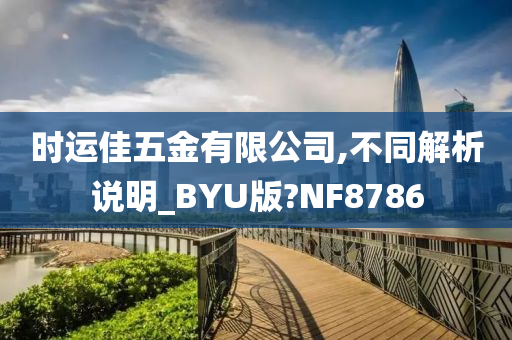 时运佳五金有限公司,不同解析说明_BYU版?NF8786