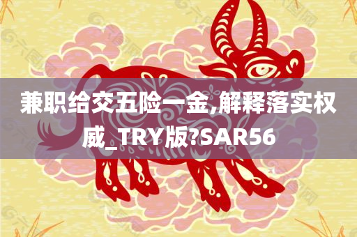 兼职给交五险一金,解释落实权威_TRY版?SAR56