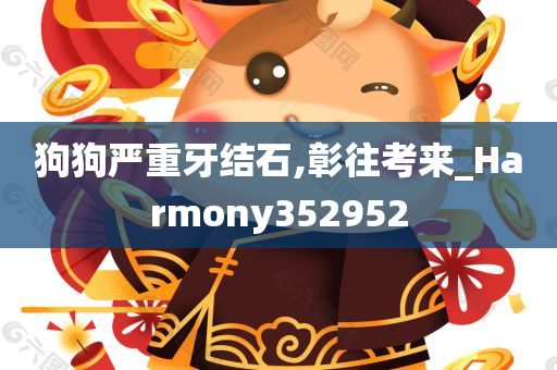 狗狗严重牙结石,彰往考来_Harmony352952