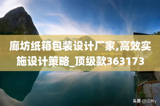 廊坊纸箱包装设计厂家,高效实施设计策略_顶级款363173