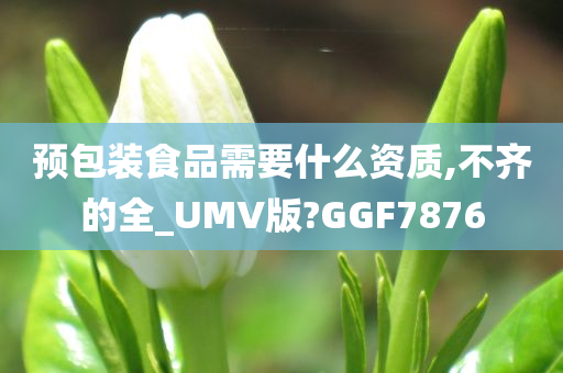 预包装食品需要什么资质,不齐的全_UMV版?GGF7876