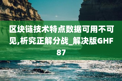 区块链技术特点数据可用不可见,析究正解分战_解决版GHF87