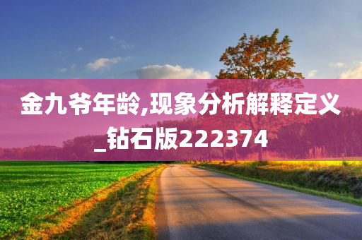 金九爷年龄,现象分析解释定义_钻石版222374