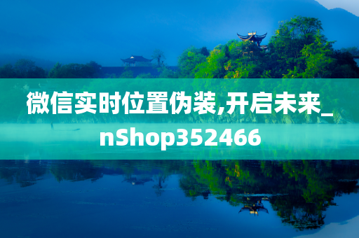 微信实时位置伪装,开启未来_nShop352466