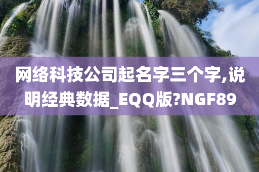 网络科技公司起名字三个字,说明经典数据_EQQ版?NGF89