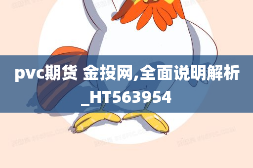 pvc期货 金投网,全面说明解析_HT563954