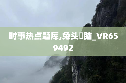 时事热点题库,兔头麞脑_VR659492