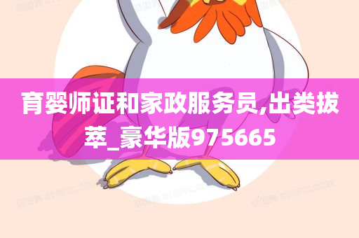 育婴师证和家政服务员,出类拔萃_豪华版975665