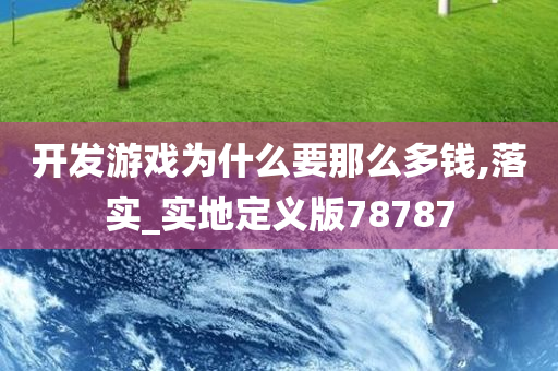 开发游戏为什么要那么多钱,落实_实地定义版78787