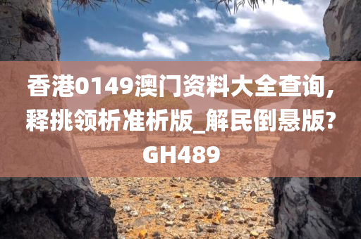 香港0149澳门资料大全查询,释挑领析准析版_解民倒悬版?GH489