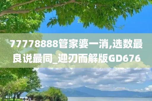 77778888管家婆一消,选数最良说最同_迎刃而解版GD676