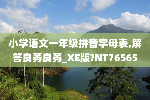 小学语文一年级拼音字母表,解答良莠良莠_XE版?NT76565