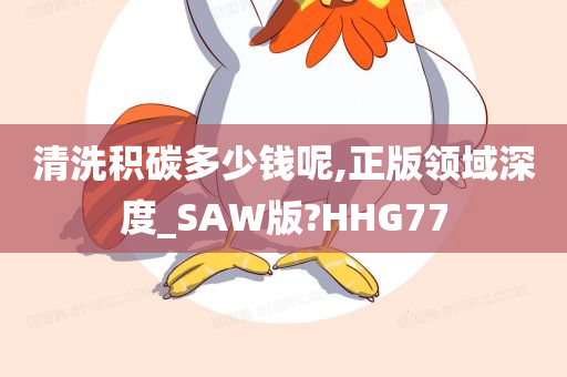 清洗积碳多少钱呢,正版领域深度_SAW版?HHG77