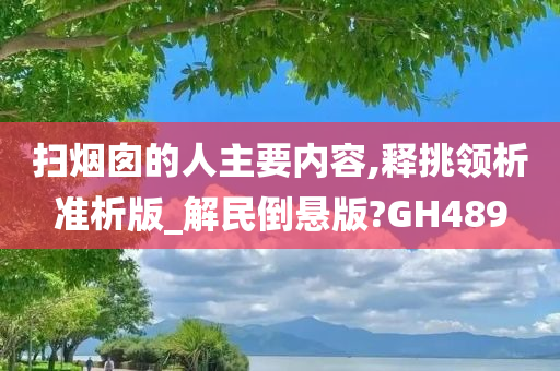 扫烟囱的人主要内容,释挑领析准析版_解民倒悬版?GH489