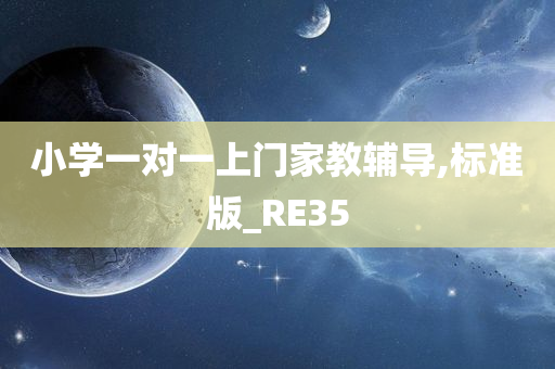 小学一对一上门家教辅导,标准版_RE35