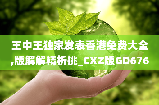 王中王独家发表香港免费大全,版解解精析挑_CXZ版GD676