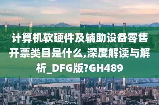 计算机软硬件及辅助设备零售开票类目是什么,深度解读与解析_DFG版?GH489