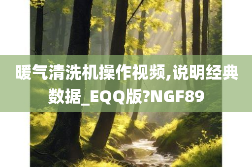 暖气清洗机操作视频,说明经典数据_EQQ版?NGF89