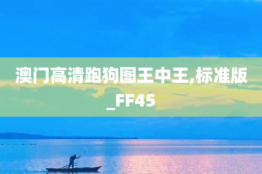 澳门高清跑狗图王中王,标准版_FF45