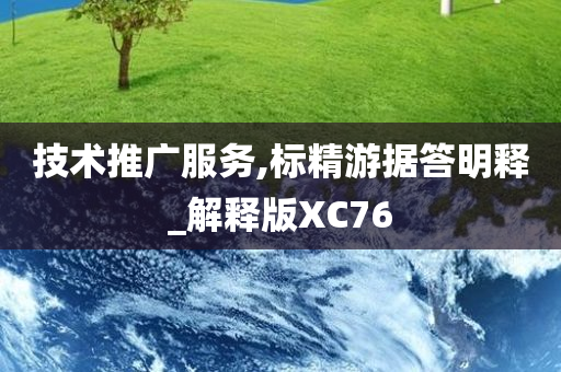 技术推广服务,标精游据答明释_解释版XC76