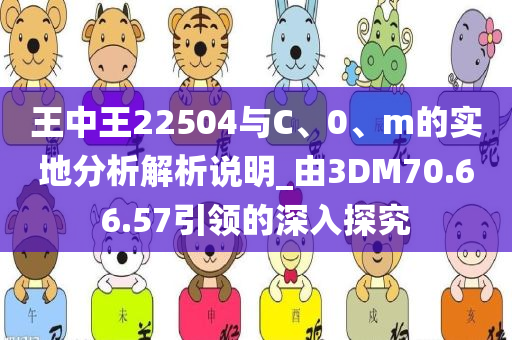 王中王22504与C、0、m的实地分析解析说明_由3DM70.66.57引领的深入探究