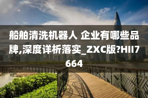 船舶清洗机器人 企业有哪些品牌,深度详析落实_ZXC版?HII7664