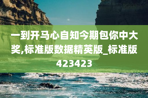 一到开马心自知今期包你中大奖,标准版数据精英版_标准版423423