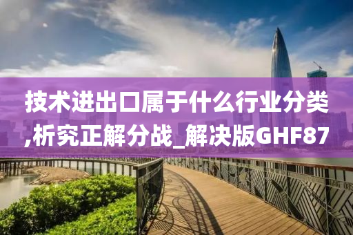 技术进出口属于什么行业分类,析究正解分战_解决版GHF87