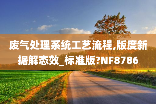 废气处理系统工艺流程,版度新据解态效_标准版?NF8786