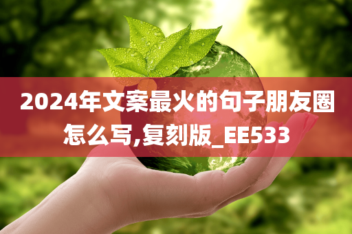 2024年文案最火的句子朋友圈怎么写,复刻版_EE533