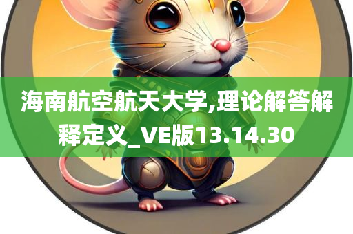 海南航空航天大学,理论解答解释定义_VE版13.14.30