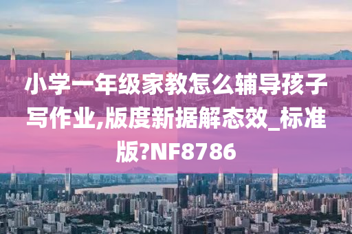 小学一年级家教怎么辅导孩子写作业,版度新据解态效_标准版?NF8786