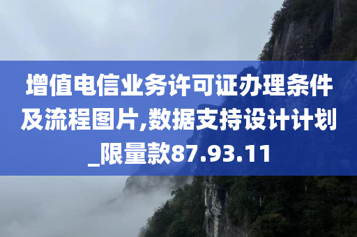 增值电信业务许可证办理条件及流程图片,数据支持设计计划_限量款87.93.11