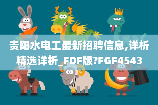 贵阳水电工最新招聘信息,详析精选详析_FDF版?FGF4543