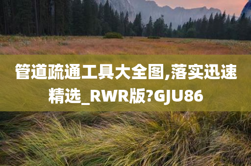 管道疏通工具大全图,落实迅速精选_RWR版?GJU86