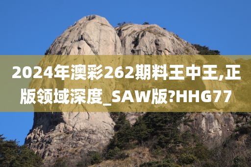 2024年澳彩262期料王中王,正版领域深度_SAW版?HHG77