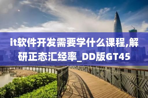 it软件开发需要学什么课程,解研正态汇经率_DD版GT45