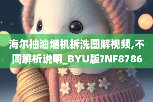 海尔抽油烟机拆洗图解视频,不同解析说明_BYU版?NF8786