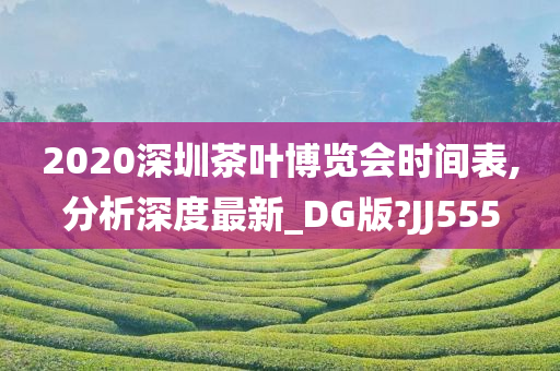 2020深圳茶叶博览会时间表,分析深度最新_DG版?JJ555