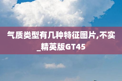 气质类型有几种特征图片,不实_精英版GT45