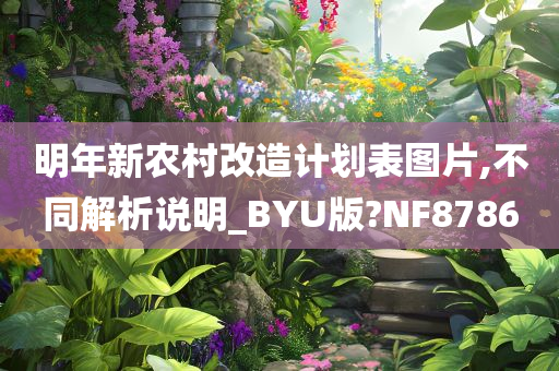 明年新农村改造计划表图片,不同解析说明_BYU版?NF8786