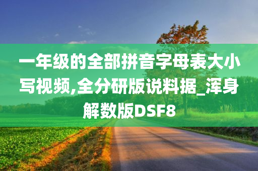 一年级的全部拼音字母表大小写视频,全分研版说料据_浑身解数版DSF8