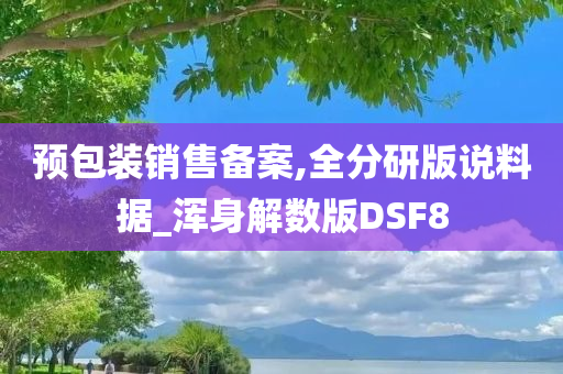 预包装销售备案,全分研版说料据_浑身解数版DSF8