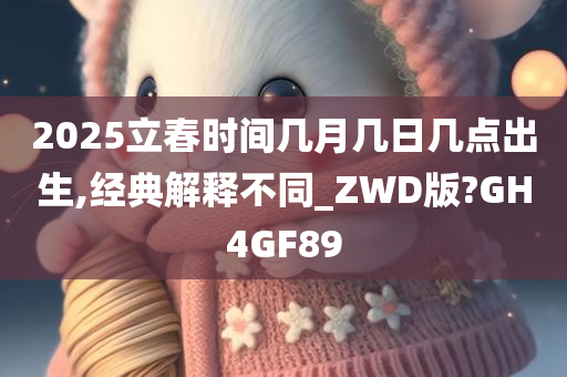 2025立春时间几月几日几点出生,经典解释不同_ZWD版?GH4GF89