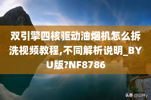 双引擎四核驱动油烟机怎么拆洗视频教程,不同解析说明_BYU版?NF8786