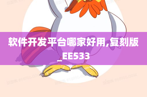 软件开发平台哪家好用,复刻版_EE533