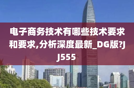 电子商务技术有哪些技术要求和要求,分析深度最新_DG版?JJ555